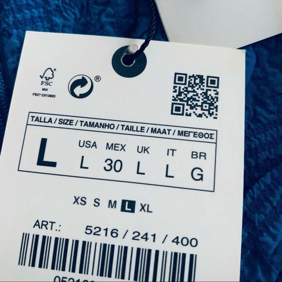 Zara Bright Blue Ruched  Bodycon Midi Dress  Bloggers Favorite Size L - Picture 7 of 12